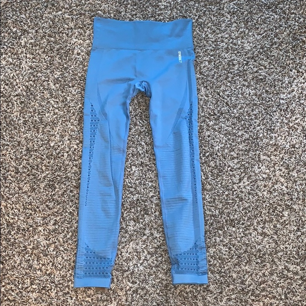 Blue Gymshark Leggings Size medium